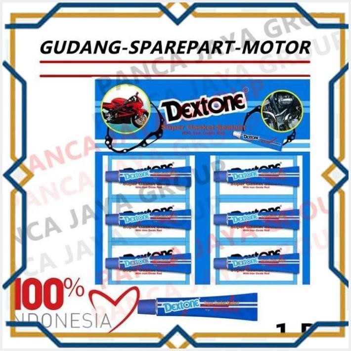 [gsm] lem dextone sealant silicone silicon super gasket packing paking kopling magnet magnit mesin m
