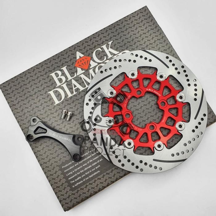 Black Diamond Disc Piringan Cakram Depan 260Mm Vario 125/150 Vario 160 Cbs Beat Fi Beat Pop Scoopy S