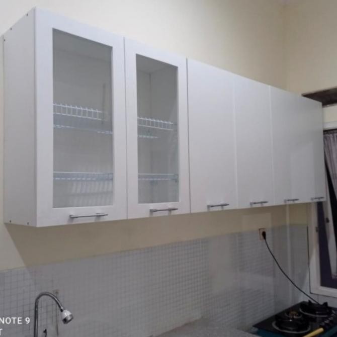 rak piring besi, lemari gantung dapur kitchen set atas 104