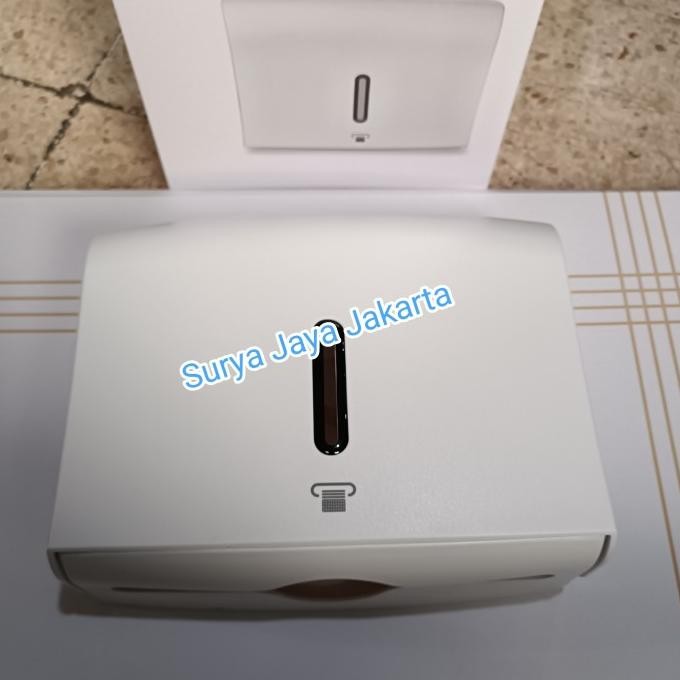 Tempat tissue kotak putih / Tempat tissue toilet / tempat tissue