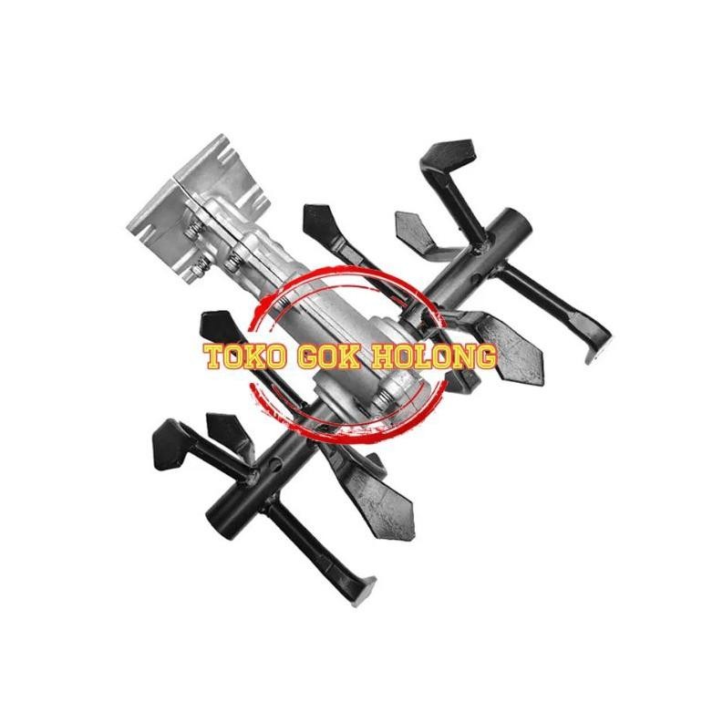 Mini Tiller Cultivator Type Cangkul Tanah Mesin Potong Rumput