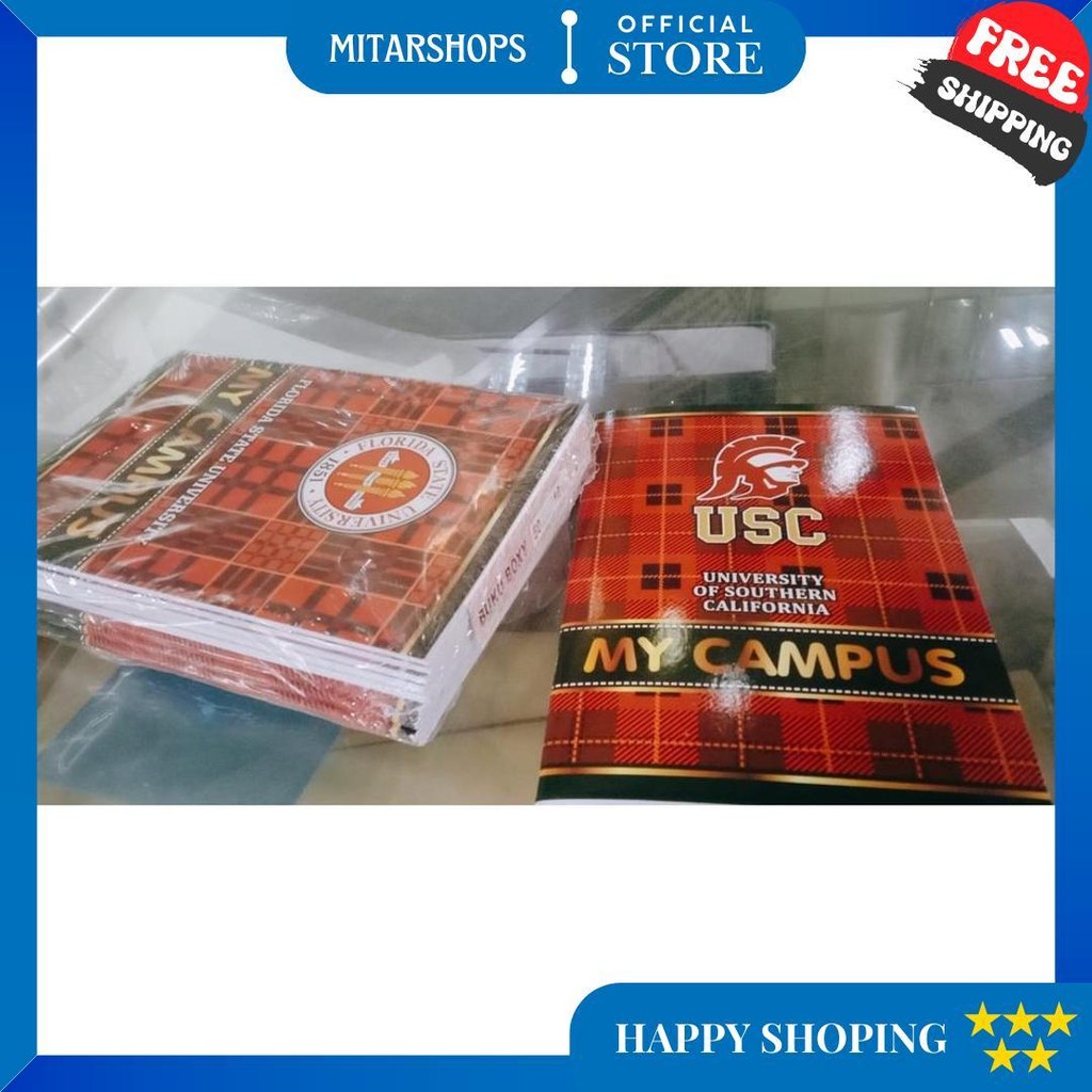 

Buku Tulis Campus 50 Lembar Panjang X-Box (1Pak) ++Vv D Cod