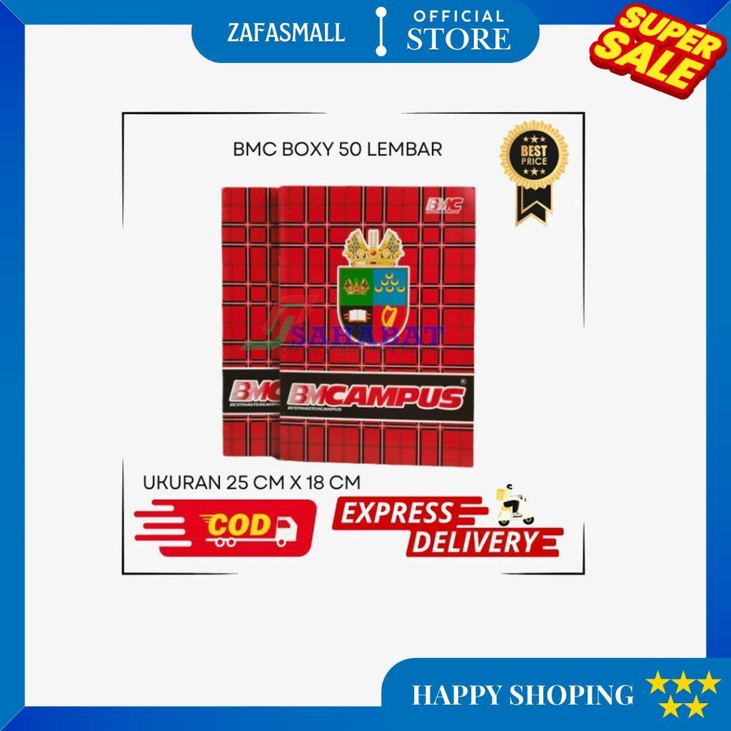

Bmc Campus 50 Lembar / Buku Tulis / Buku Campus Murah D Promo Puncak