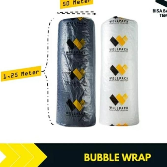 

tersedia bubble wrap warna putih dkm+ / dkm pluss 1,25m * 50m
