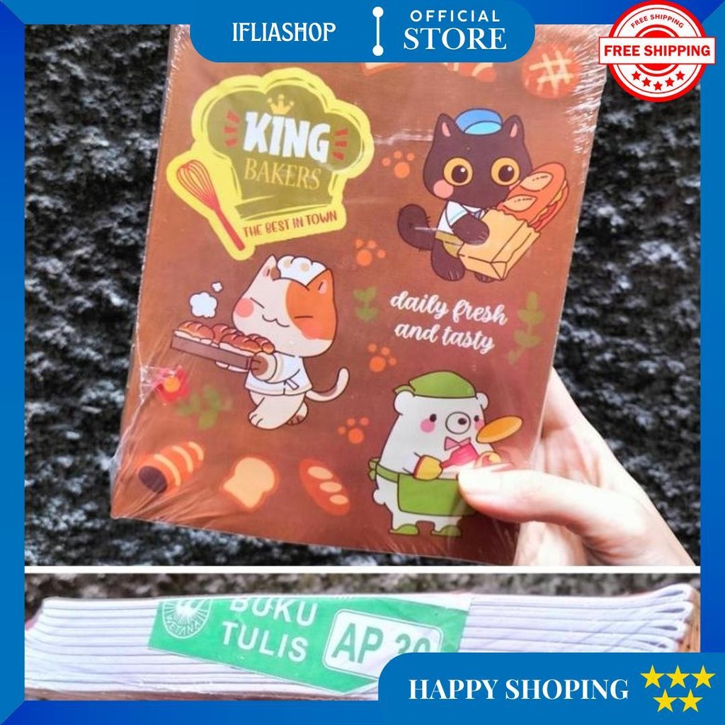 

[10Pcs] Buku Tulis Wetana 30 Lembar/ Buku Tulis Murah/ Buku Tipis D Promo Puncak
