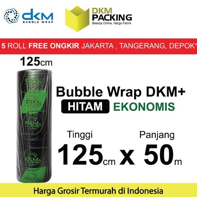 

tersedia bubblewrap 125cm x 50m plastik bubble wrap hitam buble ekonomis /roll
