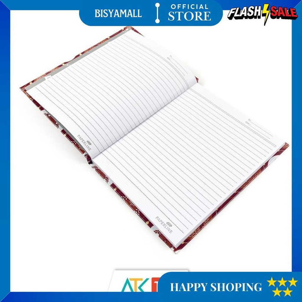 

Buku Tulis Hardcover Paperline Quarto / Kuarto / Kwarto 100 Lembar D Gratis Ongkir