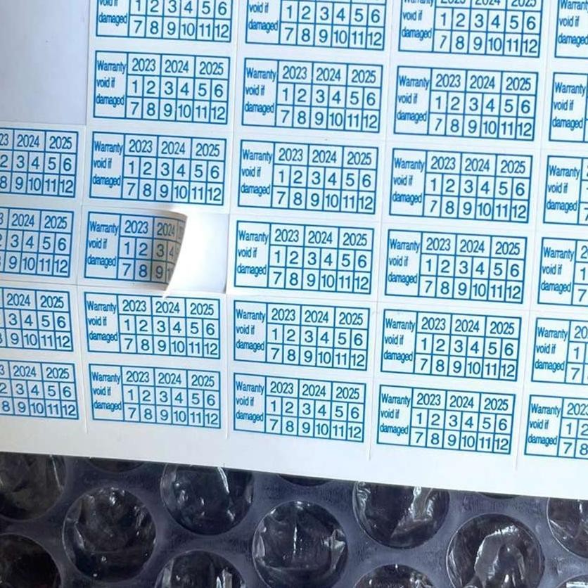 

[original] 150pcs 2023-2025 stiker label pelindung garansi rusak / sticker segel garansi 2023-2025 [terlaris] [terbaik]