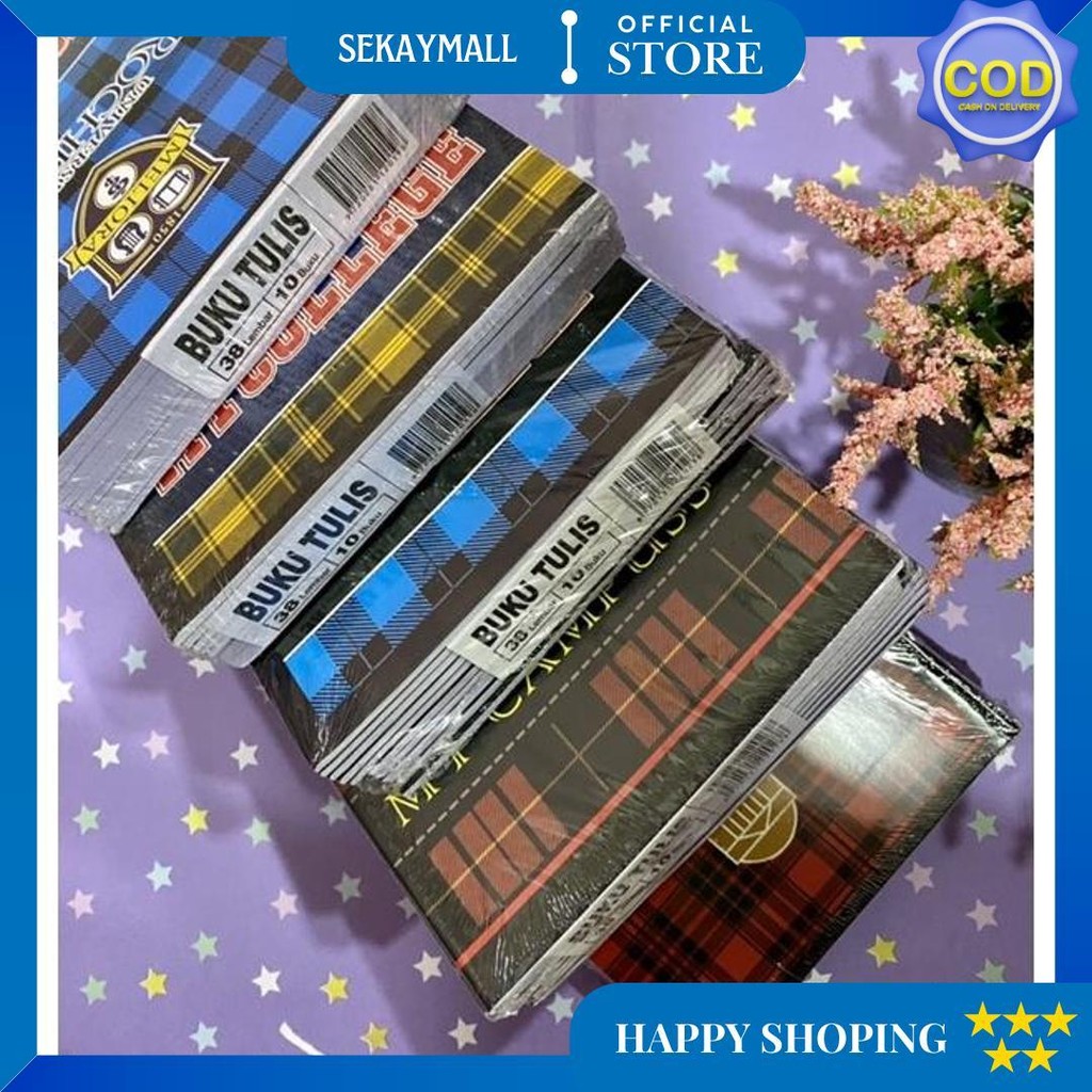 

Buku Tulis 38 Lembar Campus (10 Buku) Murah Tipis Dido D Sale