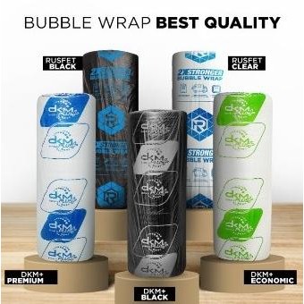 

tersedia bubble wrap dkm + hitam ekonomis 125x50meter