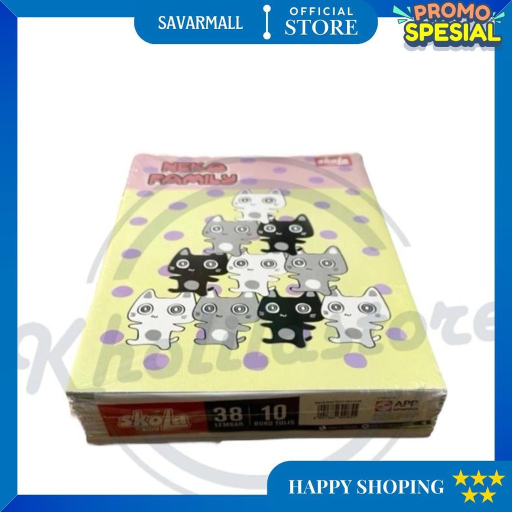 

Buku Tulis Skola By Sidu 38 Lembar Isi 10 Pcs D Terlaris