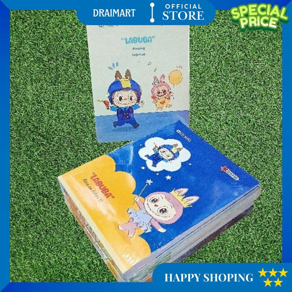 

Buku Tulis Kuromi Cinamorol & Labubu (38 Lembar 10 Buku) Murah Meriah D Sale