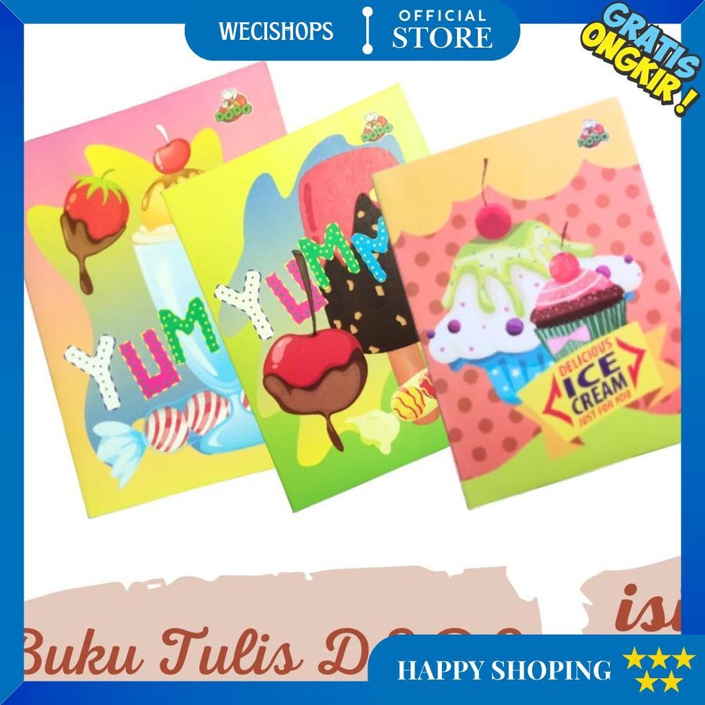 

Buku Tulis Dodo 38 Lembar (Isi 10 Buku) D Promo 4.4