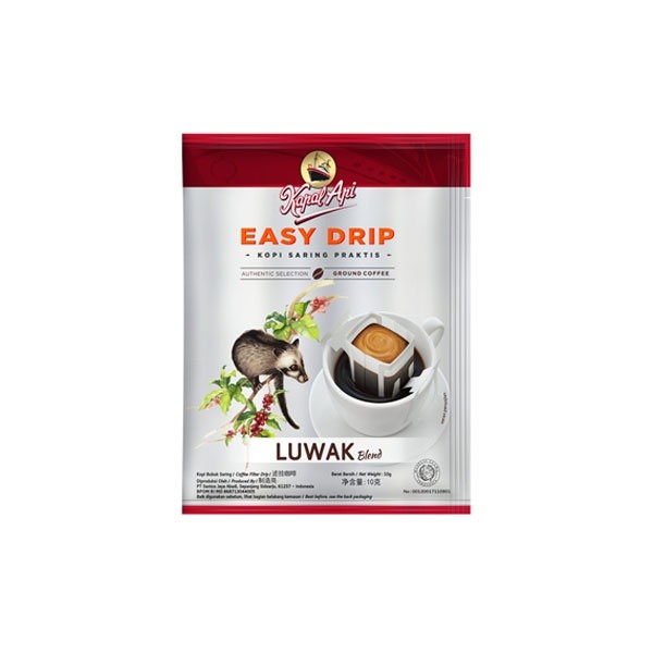 

KAPAL API LUWAK BLEND EASY DRIP ISI 5 SACHET X 10 GR