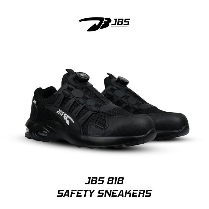 Terlaris Sepatu Safety Sneakers Putar / Sepatu Jbs 818 Safety Sneakers