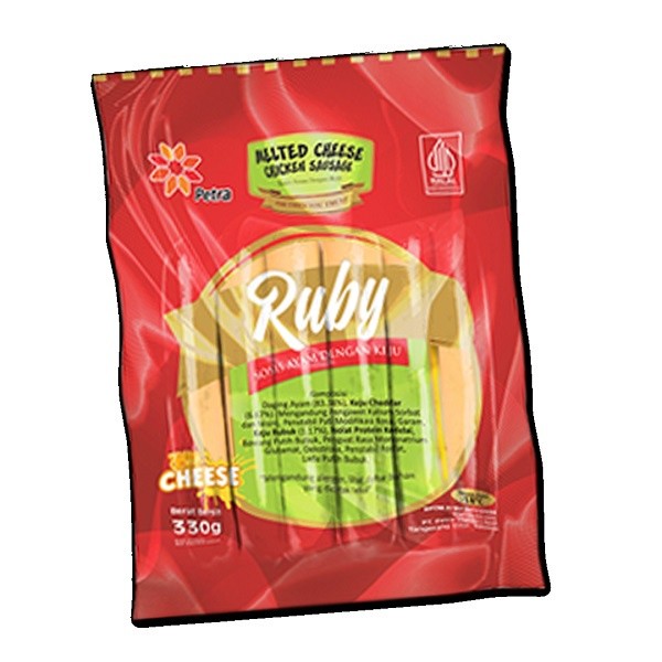 

RUBY SOSIS AYAM KEJU 330 GR