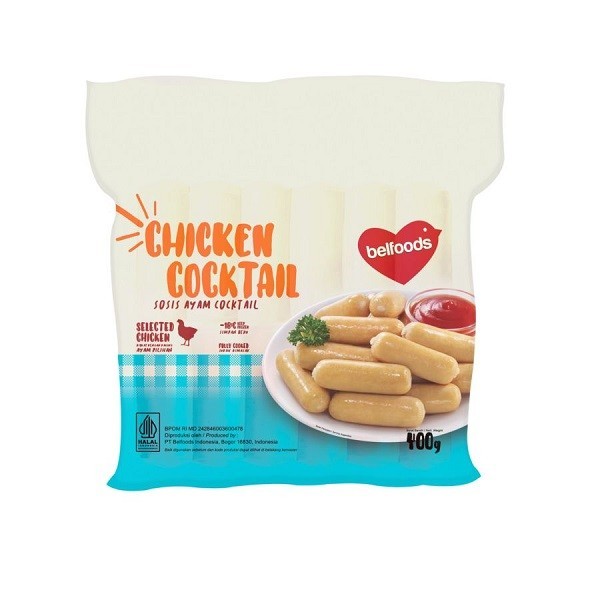 

BELFOODS SOSIS CHICKEN COCKTAIL 400 GR