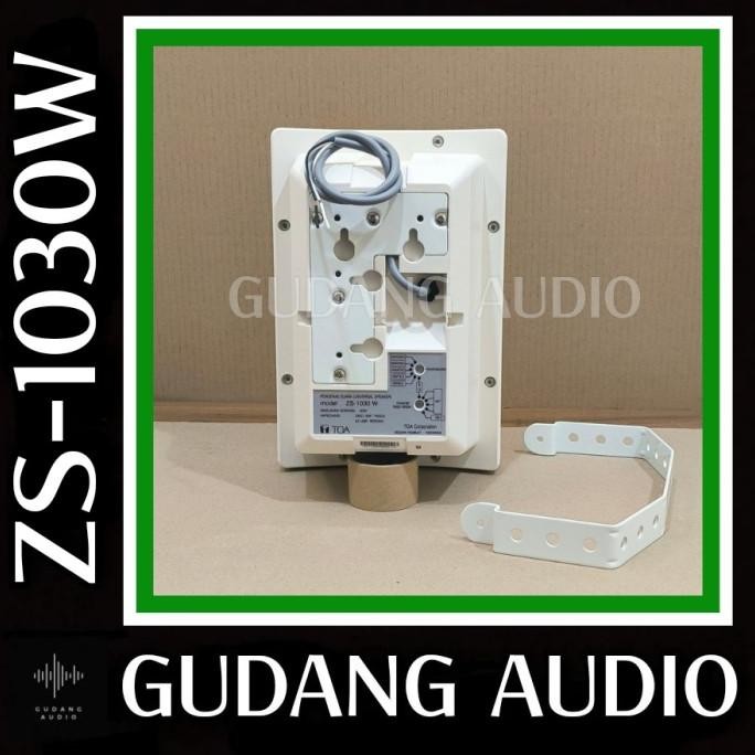 Promo 2 Pcs Speaker Toa Zs-1030W Putih 30 Watt Speaker Dinding Masjid