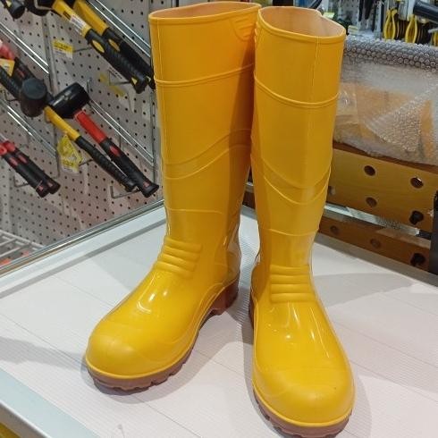 Diskon Sepatu safety boots KRISBOW-kuning