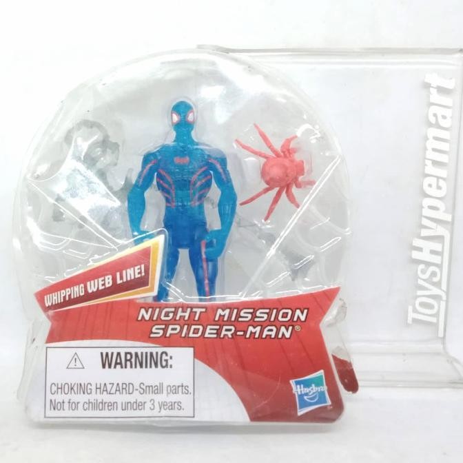 ORIGINAL Night Mission Spiderman 3.75 Inch Hasbro
