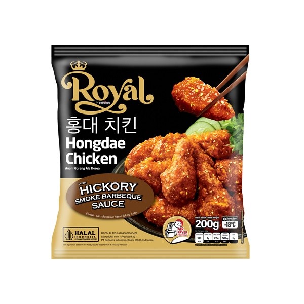

BELFOODS ROYAL HONGDAE CHICKEN 200 GR