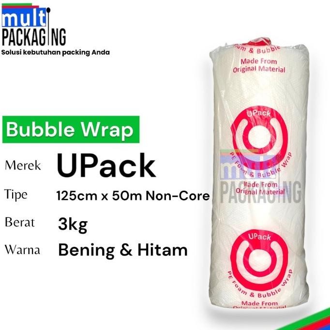 

tersedia bubble wrap upack 125 cm x 50 m