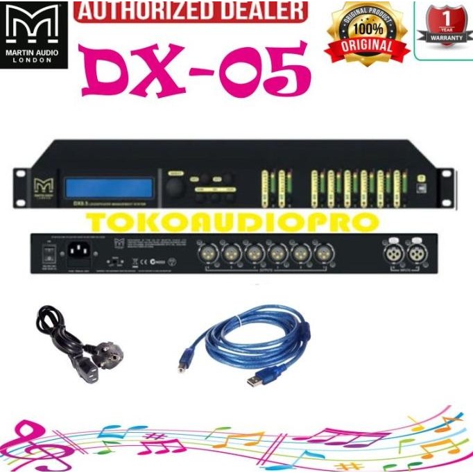 Terlaris Martin Audio Dx0.5 2-In-6-Out Speaker Management Martin Audio Dx-05