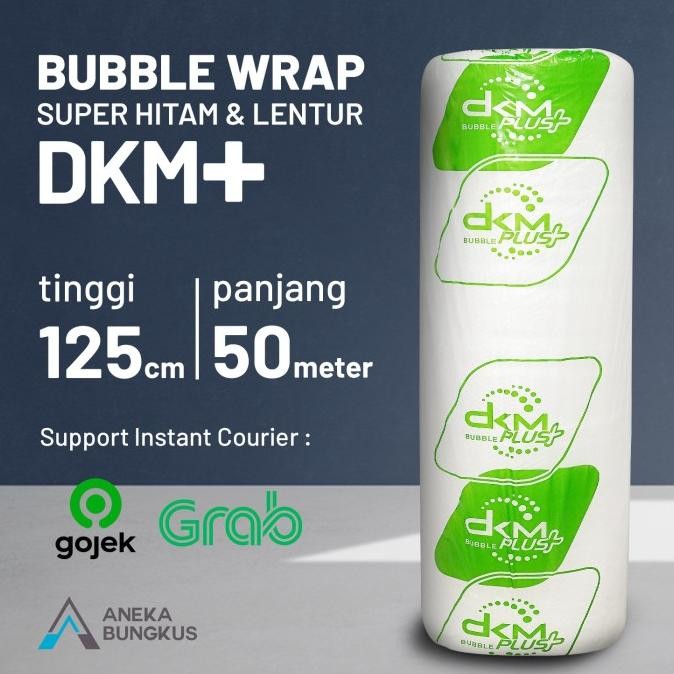 

tersedia plastik bubble wrap "hijau" - paling murah - 125cm x 50m
