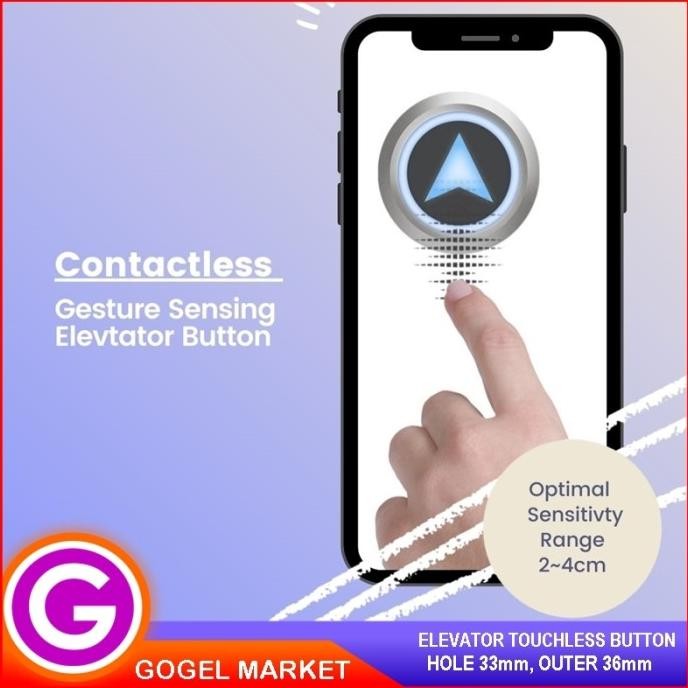 Spare part lift/Elevator touchless button