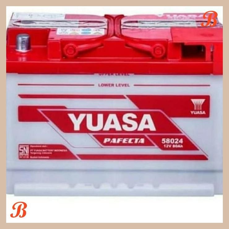 [SMM] AKI ACCU BASAH MOBIL YUASA PAFECTA DIN-58024 12V - 80AH