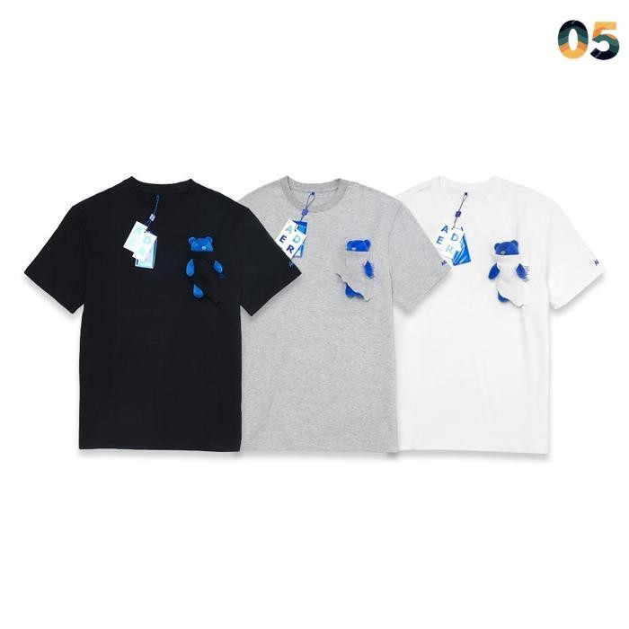 original ader error hole pocket bear doll t-shirt