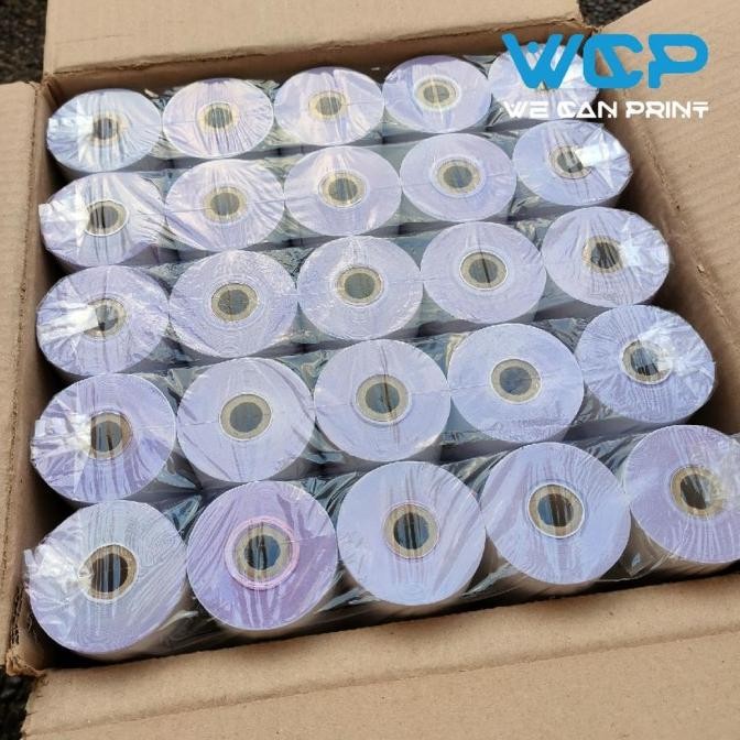 

KERTAS STRUK KASIR 75X65 NCR 2 PLY THERMAL STRUK NCR 75 X 65 (10 ROLL) murah