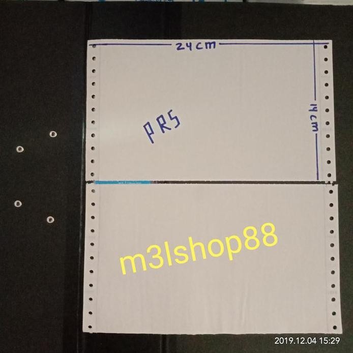 

Kertas komputer /kertas print/continuous form 4 ply merk Go Print murah