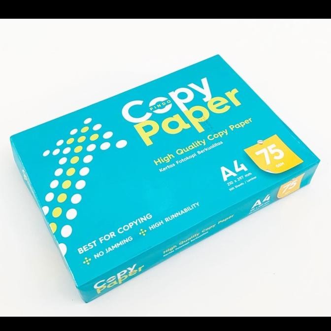 

COPY PAPER 75GR A4 GOSEND GRAB INSTAN ONLY / KERTAS FOTOCOPY / PRINT murah