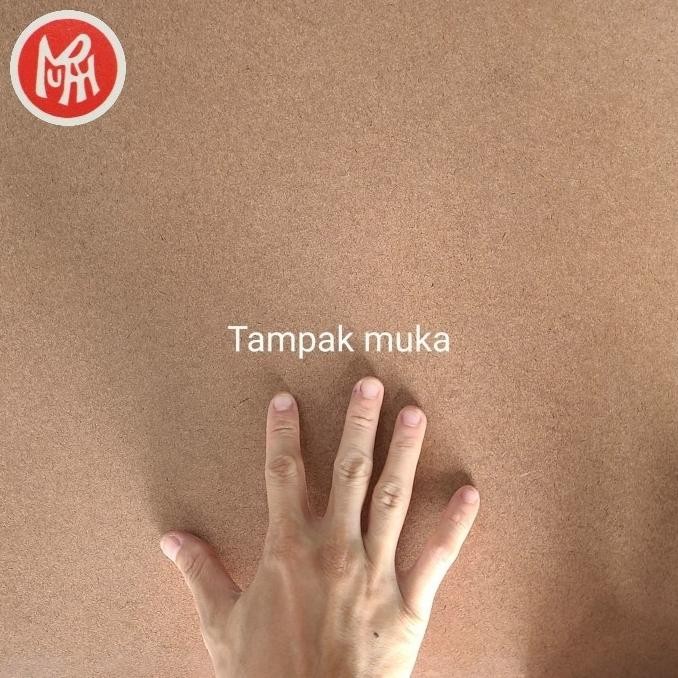 

Hardboard Hard board 60.5cm x 122cm tebal 3.1mm (Kirim Offline) murah