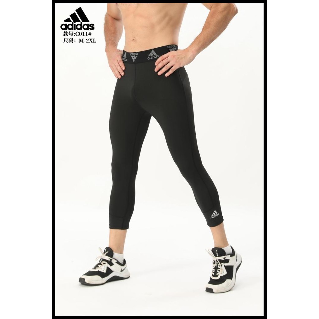 Legging Olahraga Pria Legging 7/8 Legging Sport Gym Fitness Lari Sepeda Renang Import Original Best 