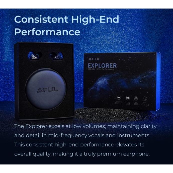 Promo Aful Explorer High Performance 1Dd+2Ba Hybrid Drivers In-Ear Iem