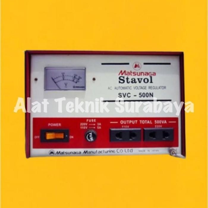 Stabilizer Voltase Matsunaga 1000 W Watt Va Volt Ampere Stavol Stavolt Original Dan Terpercaya