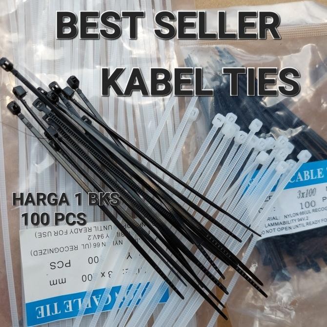 

Update kabel tie ties tis tali tired 2.5x100 150 200 250 300 tojil4 Murah