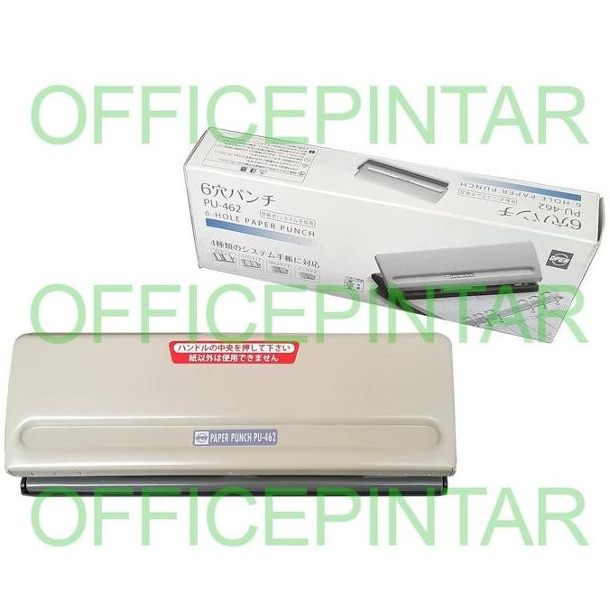 

PEMBOLONG KERTAS / PAPER PUNCH 6 LUBANG ORIGINAL DAN TERPERCAYA