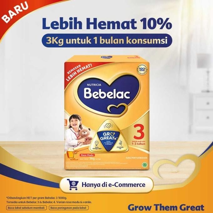 Sale Bebelac 3 Madu Susu Formula 3 Kg