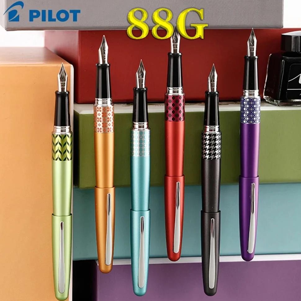

1 Set Japan New Pilot Fountain Pens 88G Stainless Steel Nib Colorful High Quality For Writing Back To School Kawaii Stationery