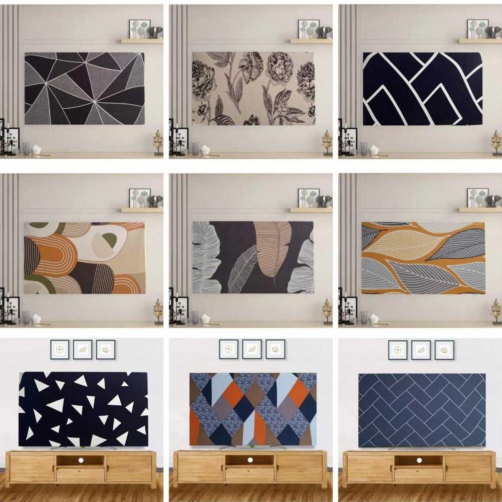 Sarung TV / Sarung pelindung TV / Cover monitor komputer / Kain elastis modern