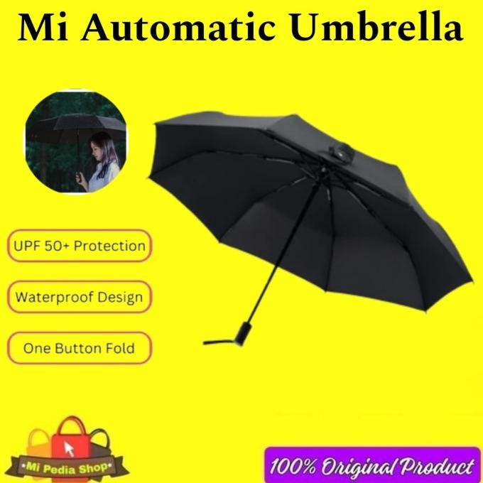 Terlaris Mijia Automatic Umbrella - Payung Otomatis