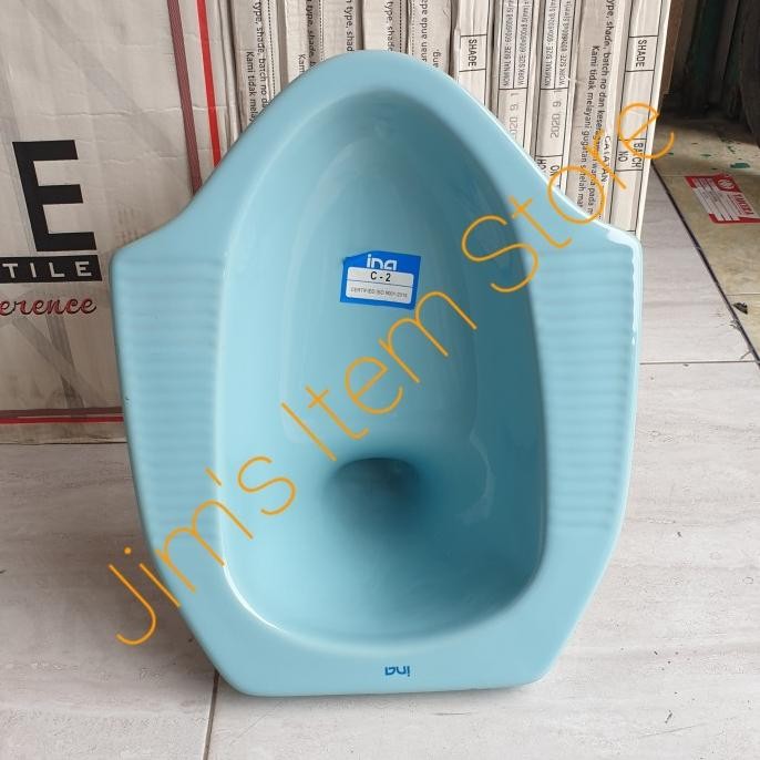 Promo Closet Jongkok Ina C2 White / Putih