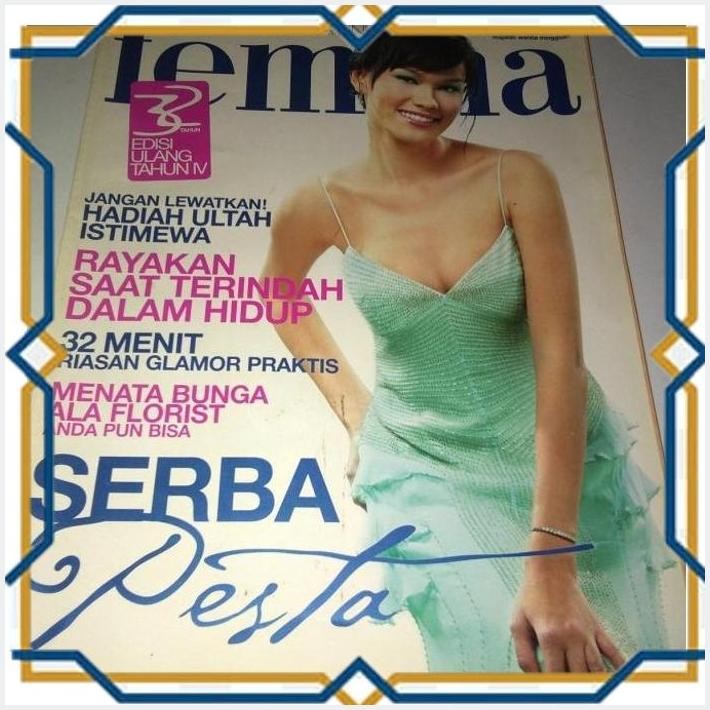 [4PE] MAJALAH FEMINA TAHUN 2004 COVER TRACY TRINITA