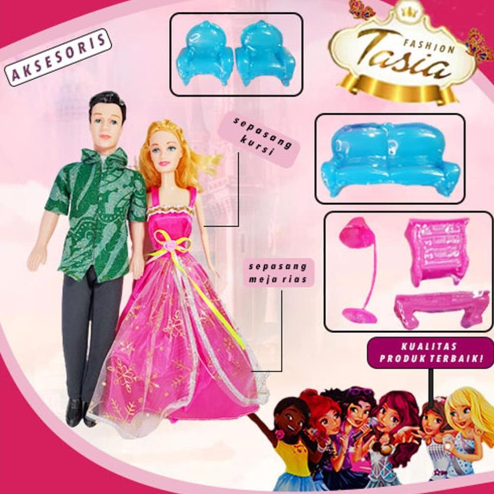 Pl30 Mainan Boneka Anak Fashionable / Mainan Boneka Tasia 4103 Hemat