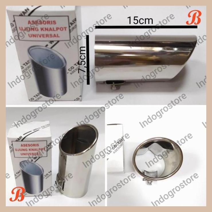 [TZM] MUFFLER BUNTUT UJUNG KNALPOT MOBIL FREED MOBILIO BRV HRV CRV CRZ