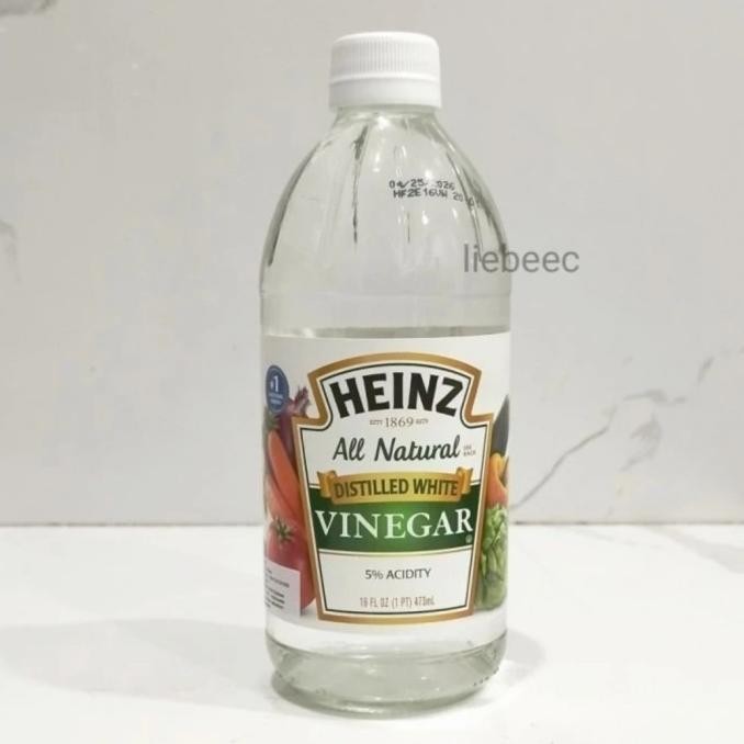 

STOK TERBATAS HEINZ CUKA PUTIH 946 ML / DISTILLED WHITE VINEGAR HEINZ 32 OZ