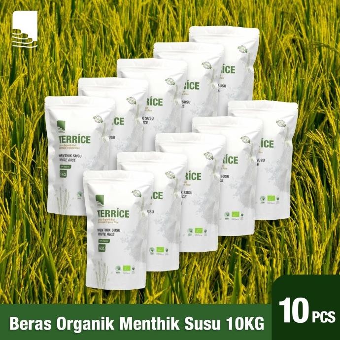 

Ready Paket Puasa Sehat Beras Putih 100% Organik TERRICE Menthik Susu 10Kg